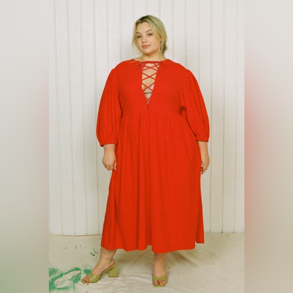 COPY - Fashion Brand Company wench dress red